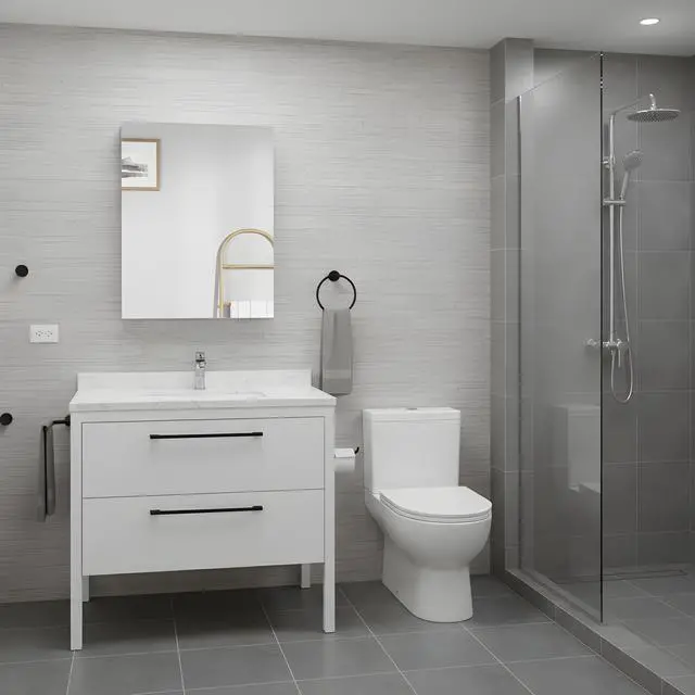 Alt view image 4 of 7 - 20'' W x 26'' H Bathroom Mirror Medicine Cabinet - Wooden Door Medicine Cabinets for Bathroom, Wall Mounted Surface, Bathroom Mirror with Storage, Left opening door