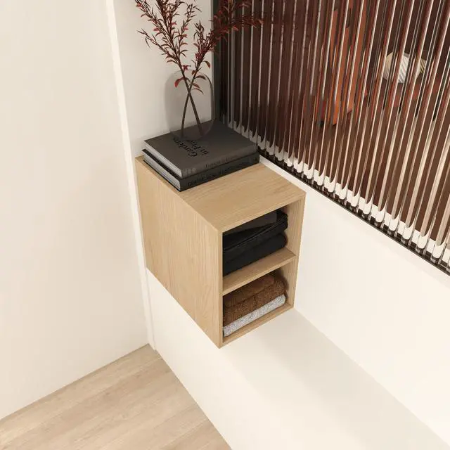 Alt view image 2 of 7 - 12 Inch Small Wall Mounted Storage Shelves, Suitable For Small Bathroom