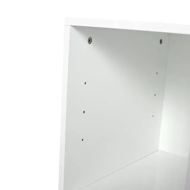Alt view image 4 of 7 - 12 Inch Small Wall Mounted Storage Shelves, Suitable For Small Bathroom, Glossy White