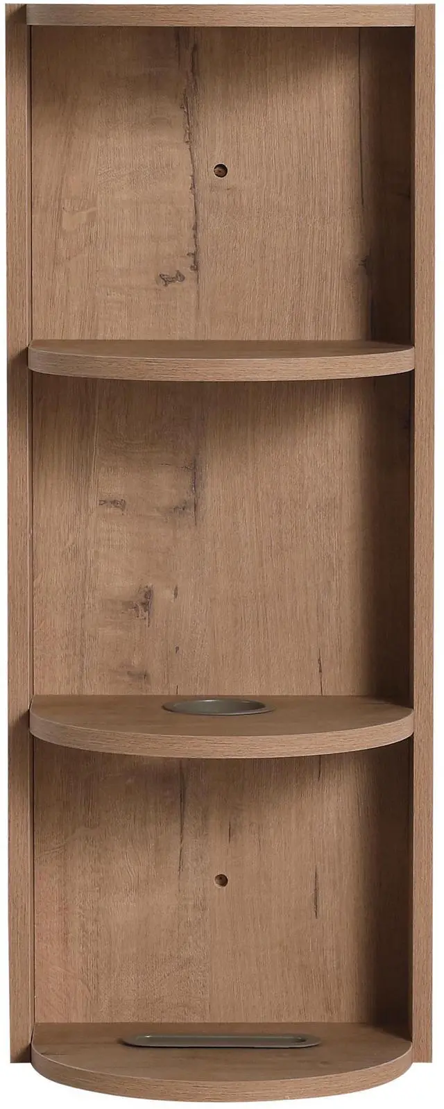 Main image of 12" Bathroom Wall-Mounted Storage Rack, Float Mounting Design,(KD-Packing)