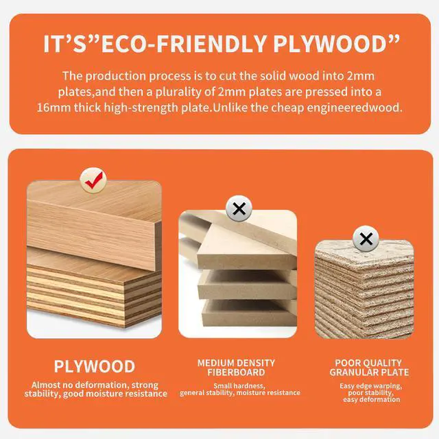 Alt view image 3 of 7 - 12 Inch Small Wall Mounted Storage Shelves, Bathroom Storage, Plywood, American White Oak