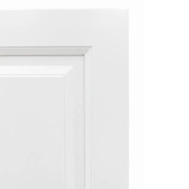 Alt view image 2 of 5 - 18 series 19 in.X96 in. 3/4 inch thickness 2-Panel Walnut Color Finished MDF Sliding Barn Door With Hardware Kit