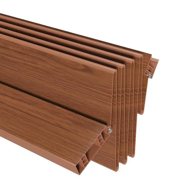 Alt view image 7 of 7 - Studio Series 32" W PVC Foldable Accordion Doors, Walnut