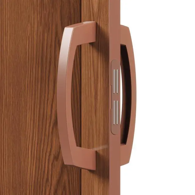 Alt view image 6 of 7 - Studio Series 36" W PVC Foldable Accordion Doors, Walnut