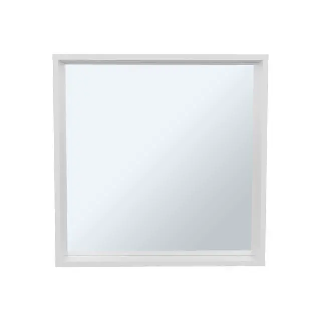 Alt view image 2 of 5 - White Wall Mounted Bathroom Mirror Cabinet with Storage