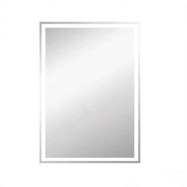 Alt view image 5 of 7 - Modern Lighted Makeup Mirror,Wall-mounted Design Bathroom Vanity Mirror,LED Mirror(Only Mirror)