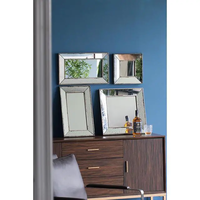 Alt view image 4 of 5 - 16.5x24" Traditional Rectangle Wall Mirror or Decorative Tray