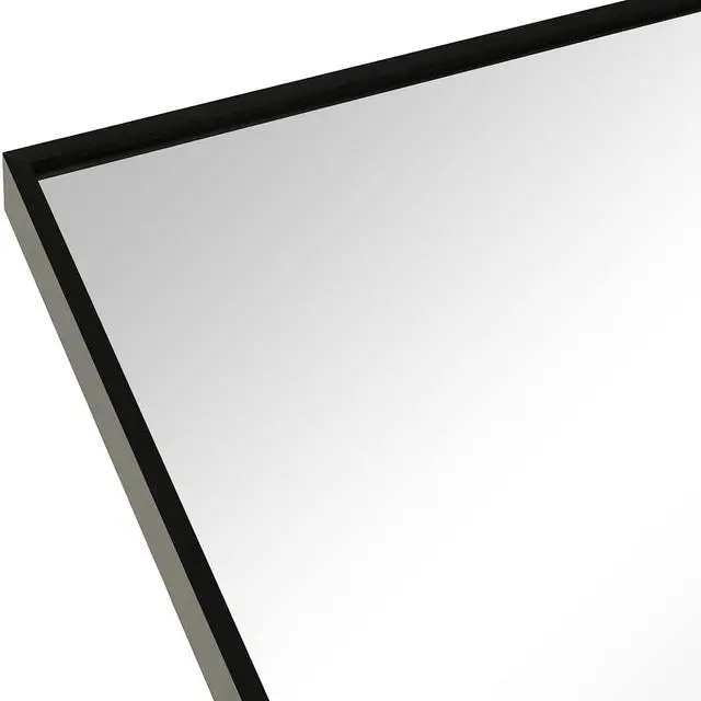 Alt view image 7 of 7 - 24x32 Inch Black Metal Framed Arched Bathrrom Mirror for Wall.(W2203P220253)