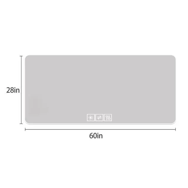 Alt view image 3 of 7 - 28*60in LED bathroom mirror, corrosion-resistant, three-color dimmable, backlit mirror with one-touch demist function