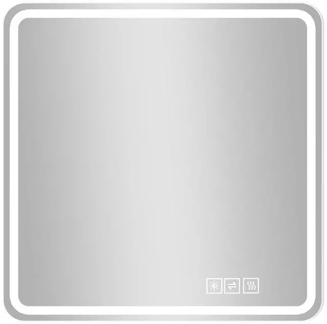 Main image of 36*36in LED Bathroom Mirror, Anti-Explosion Glass, Rust-Resistant, Anti-Fog Features, Tri-Color Changing, Ideal for All Bathroom Decors, A Must-Have Bathroom Accessory
