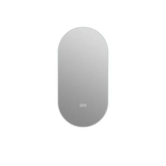 Alt view image 3 of 7 - 48*30 inch Smart Wall Mounted LED Touch Screen Anti-fog Mirror Bathroom Mirror, Barber Shop Mirror