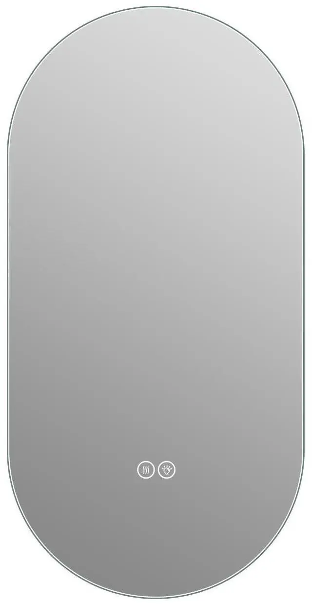 Main image of 48*24 inch Smart Wall Mounted LED Touch Screen Anti-fog Mirror Bathroom Mirror, Barber Shop Mirror