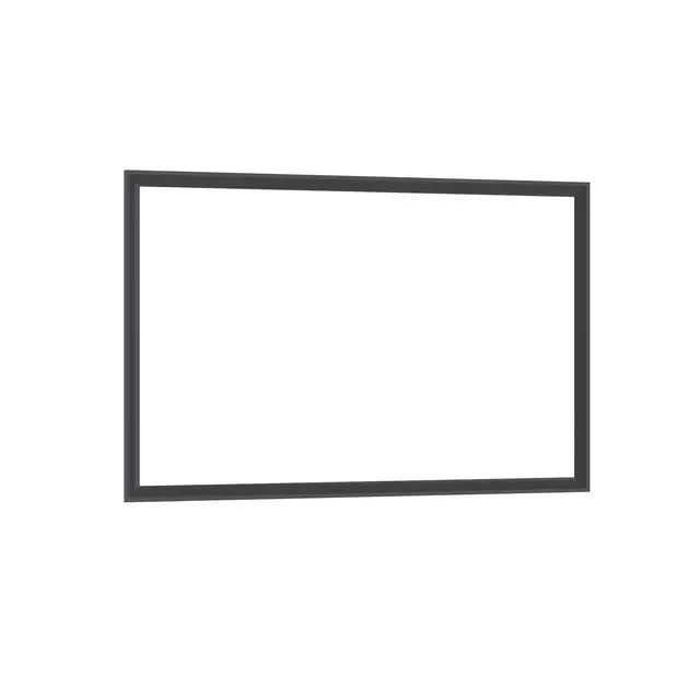 Alt view image 5 of 7 - 48"x32" Oversized Modern Rectangle Bathroom Mirror with Balck Frame Decorative Large Wall Mirrors for Bathroom Living Room Bedroom Vertical or Horizontal Wall Mounted mirror with Aluminum Frame