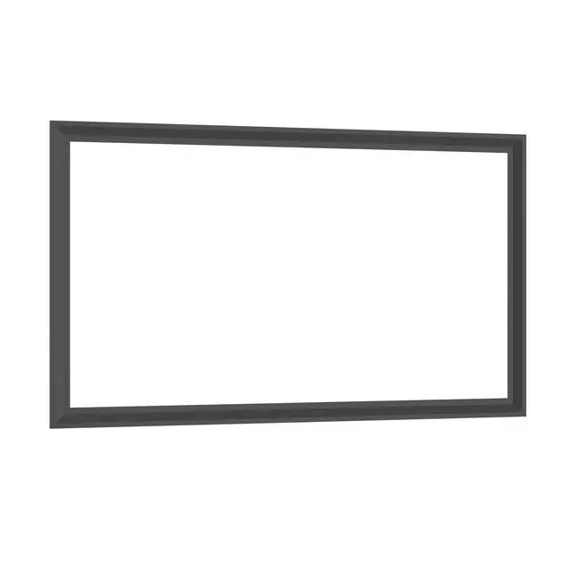 Alt view image 4 of 7 - 60"x36" Oversized Modern Rectangle Bathroom Mirror with Balck Frame Decorative Large Wall Mirrors for Bathroom Living Room Bedroom Vertical or Horizontal Wall Mounted mirror with Aluminum Frame