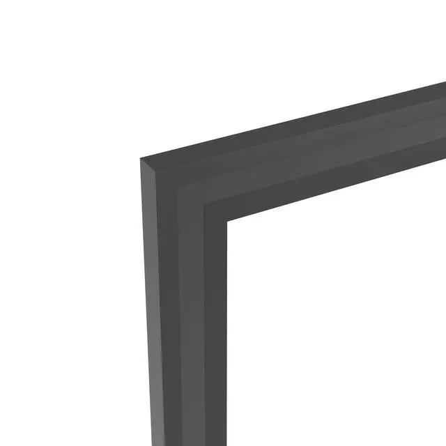 Alt view image 7 of 7 - 60"x36" Oversized Modern Rectangle Bathroom Mirror with Balck Frame Decorative Large Wall Mirrors for Bathroom Living Room Bedroom Vertical or Horizontal Wall Mounted mirror with Aluminum Frame