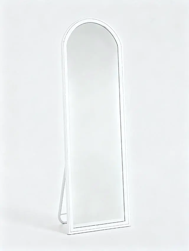 Main image of Full Length Mirror 63"x 20" Floor Mirror, Free Standing Full Body Mirror, Wall Mounted Hanging or Leaning Mirror with Stand for Bedroom, Living Room, Cloakroom