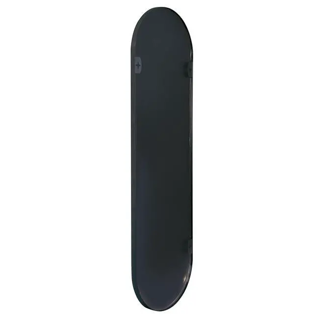 Alt view image 6 of 6 - Black 63 x 20IN Pill Shaped Full Lenghth Mirror or Bathroom mirror