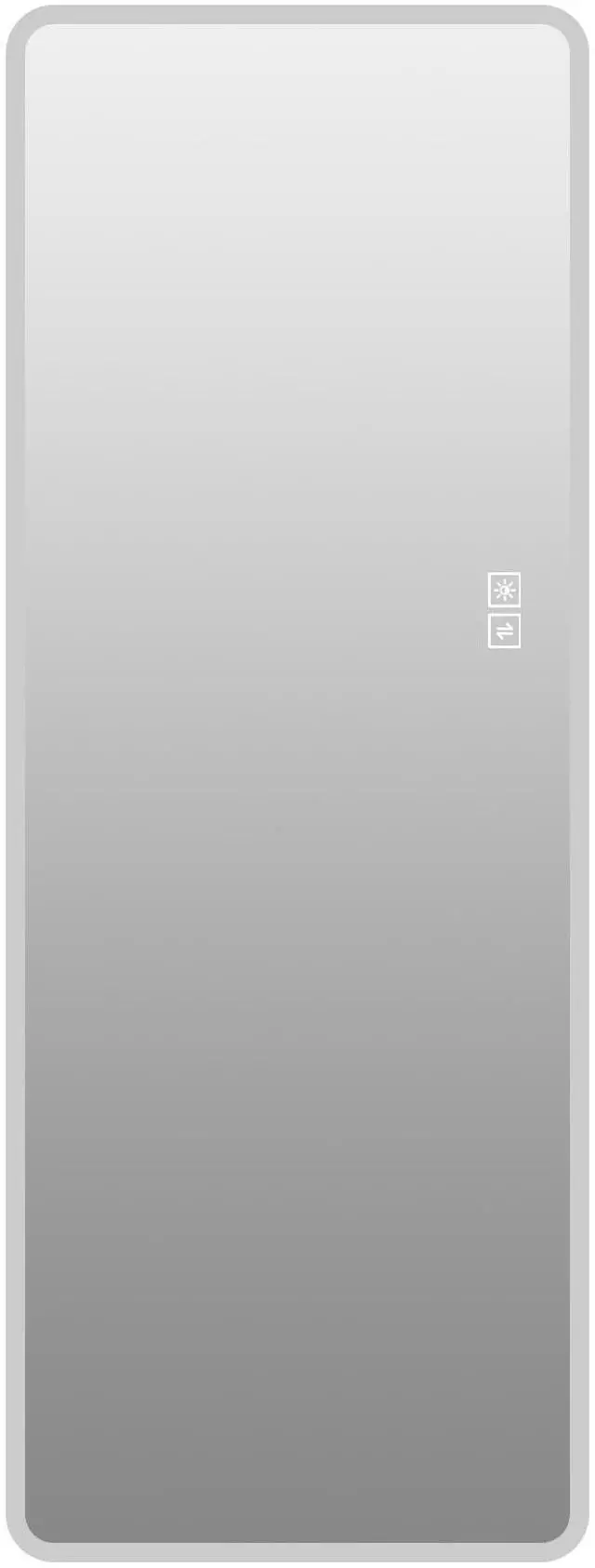 Main image of LED Full Length Mirror with Lights, 63" x 24" Wall Mounted Full Body Mirror, Dimmable & 3 Color Lighting, Anti-Fog, Shatter-Proof, Memory Function, Plug-in or Hardwired, Bedroom