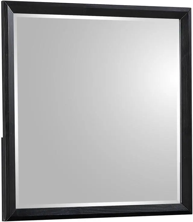 Main image of Houston Traditional Style Mirror Made with Wood in Walnut(THIS ITEM INCLUDES MIRROR ONLY)