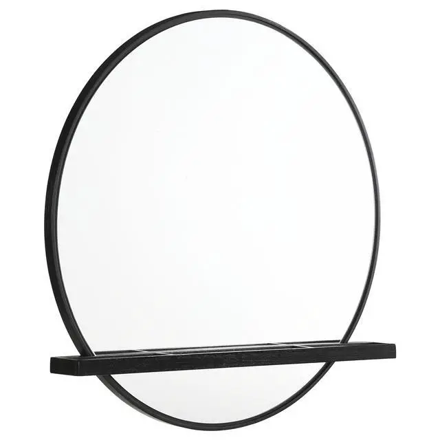 Alt view image 2 of 7 - Benson Black Dresser Mirror