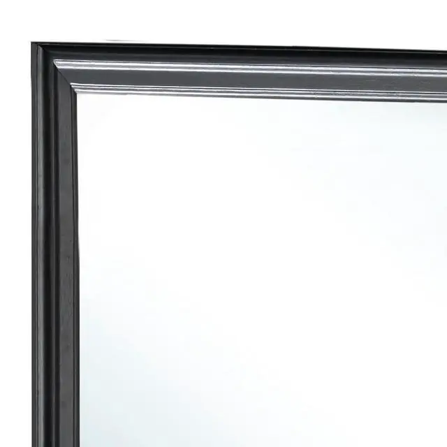 Alt view image 2 of 5 - Elegant Traditional Black Wall Mirror