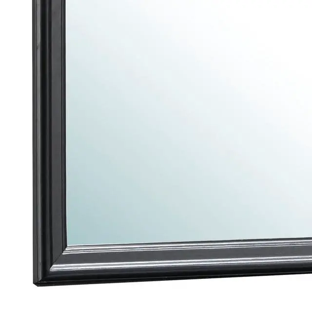Alt view image 3 of 5 - Elegant Traditional Black Wall Mirror