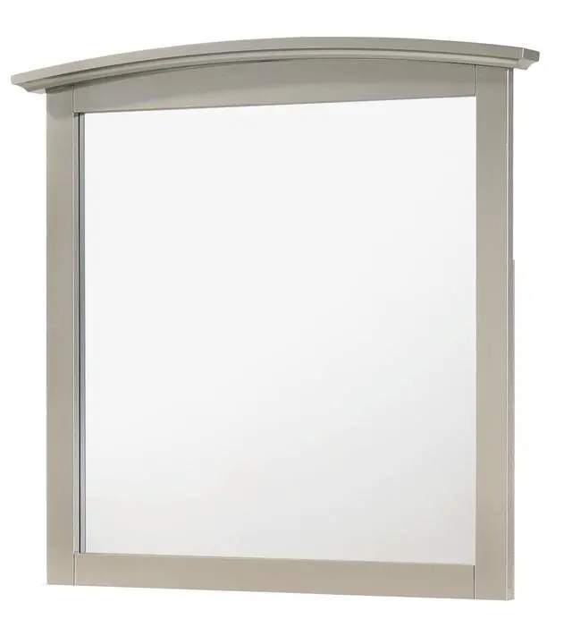 Alt view image 4 of 6 - Elegant Silver Champagne Wall Mirror