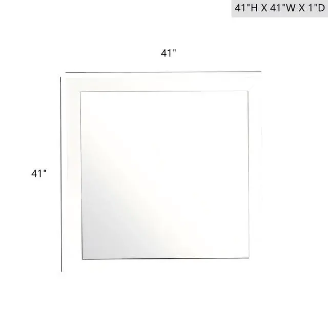 Alt view image 3 of 5 - Burlington G2490-M Mirror , White