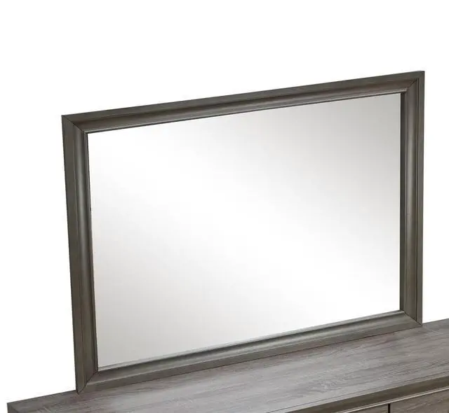 Alt view image 5 of 6 - Madrid G02305-M Mirror , Gray