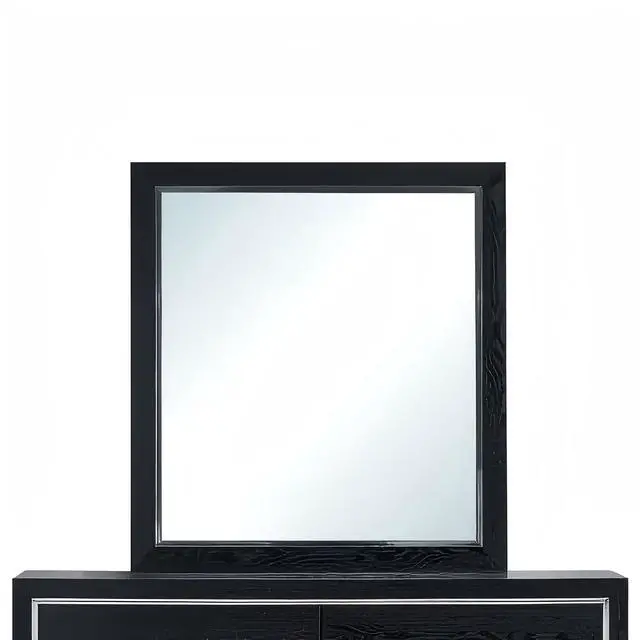 Alt view image 2 of 6 - Livingston G02850-M Frame Mirror Black