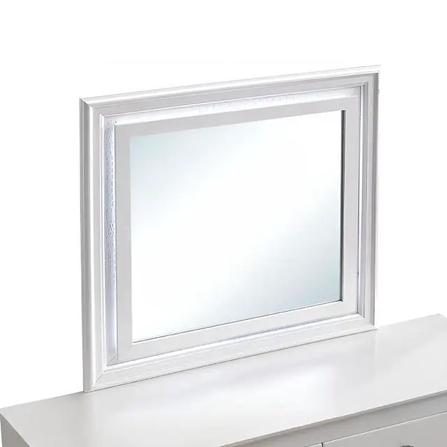 Alt view image 4 of 5 - Verona G6735-M Mirror, Pearl White