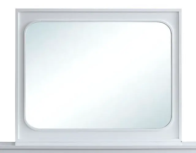 Alt view image 3 of 6 - Milan Mirror , White