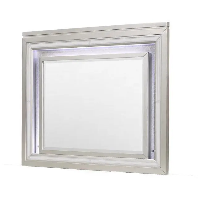 Alt view image 5 of 6 - CROSS CHAMPAGNE MIRROR WITH LED