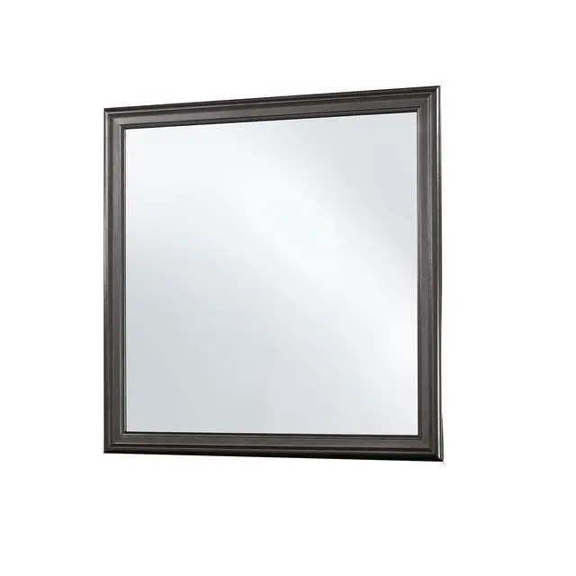 Alt view image 5 of 5 - SHAKER CROCODILE METALLIC GREY MIRROR