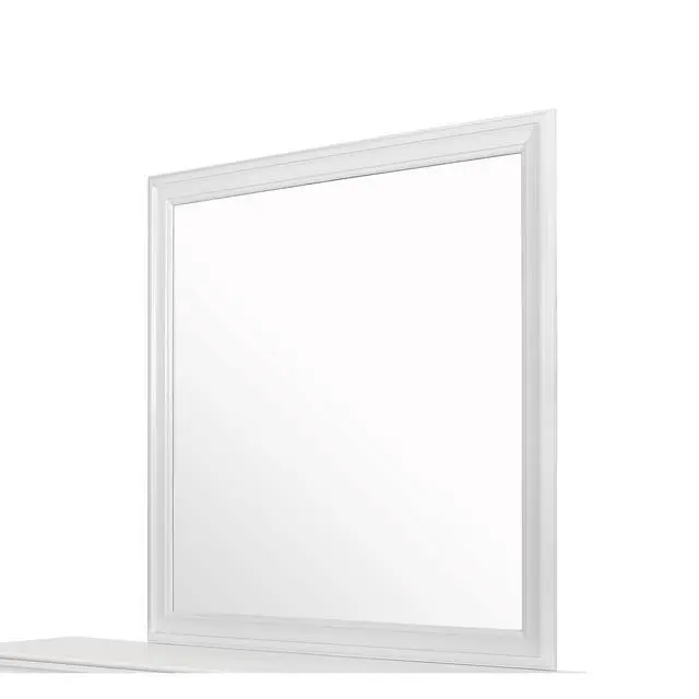 Alt view image 5 of 5 - SHAKER METALLIC WHITE MIRROR