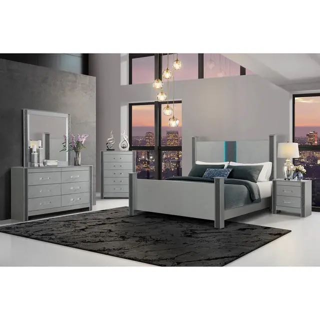 Alt view image 2 of 6 - Lorenzo Silver Mirror