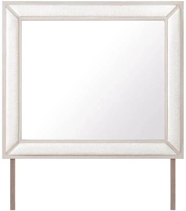 Main image of Ciara Beige Upholstered Mirror