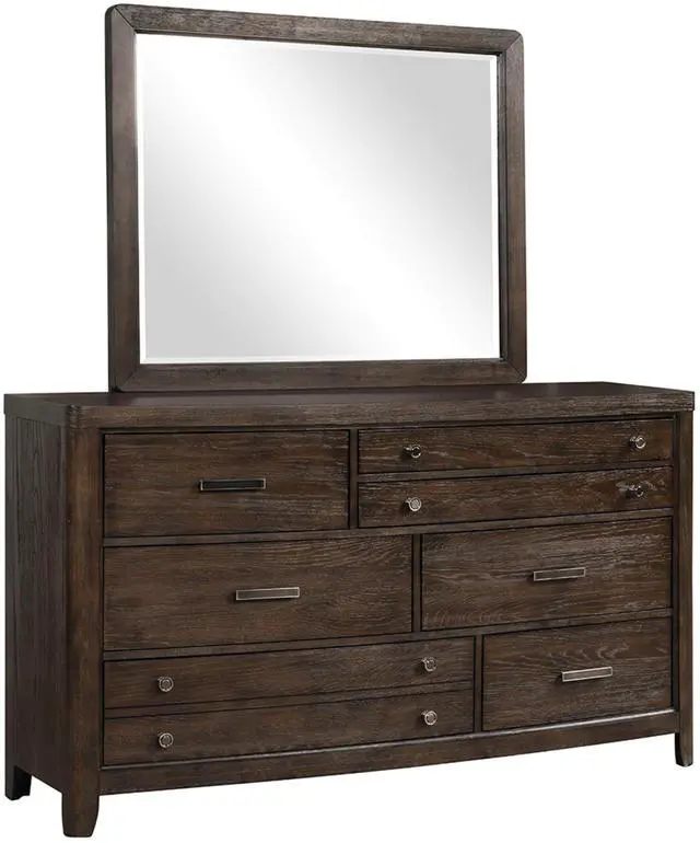 Alt view image 5 of 6 - Mirror Antique Brown