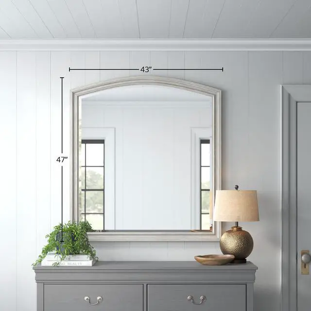 Alt view image 2 of 5 - Antique Gray Mirror