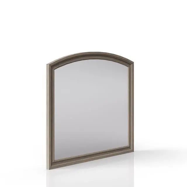 Alt view image 5 of 5 - Antique Gray Mirror