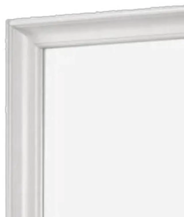 Alt view image 2 of 5 - White Square Mirror