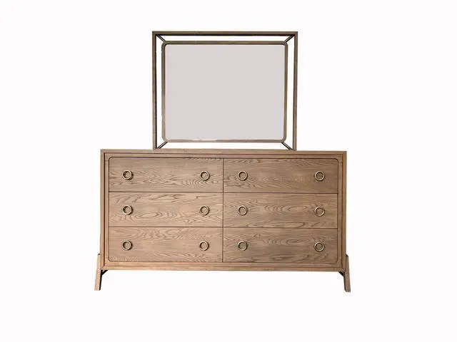 Alt view image 4 of 5 - Mirror in Latte Finish