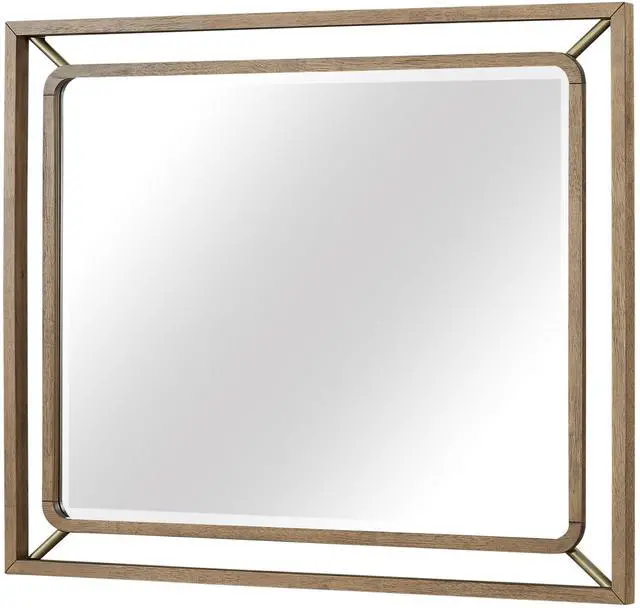 Main image of Mirror in Latte Finish
