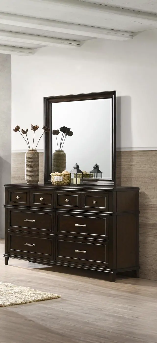 Main image of Merlot Square Mirror