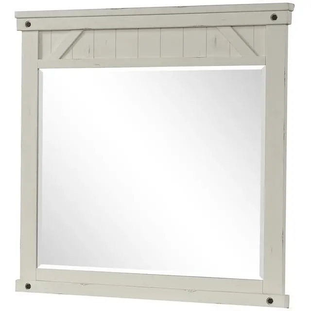 Alt view image 3 of 4 - Industrial Farmhouse Mirror