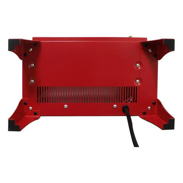 Alt view image 7 of 7 - 18 Inch Freestanding Electric Fireplace Stove Heater With 3D Flame Effect,Classic Red