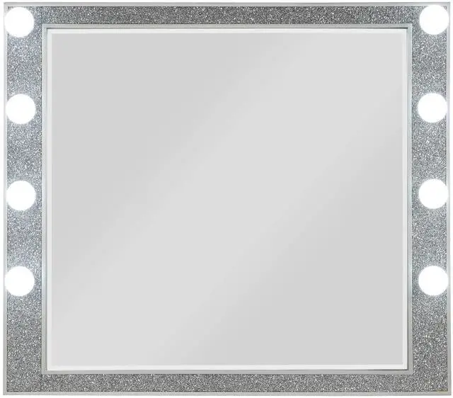 Main image of Sliverfluff Mirrored & Champagne Finish Mirror W/Light