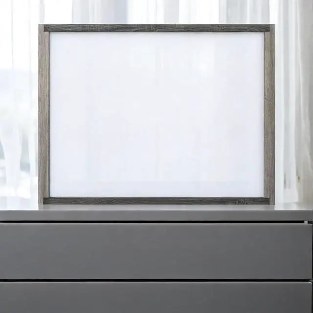 Main image of Jehoram Gray Finish Mirror