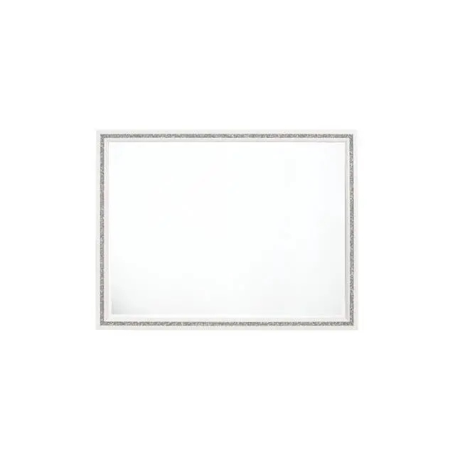 Alt view image 2 of 5 - Haiden White Finish Mirror