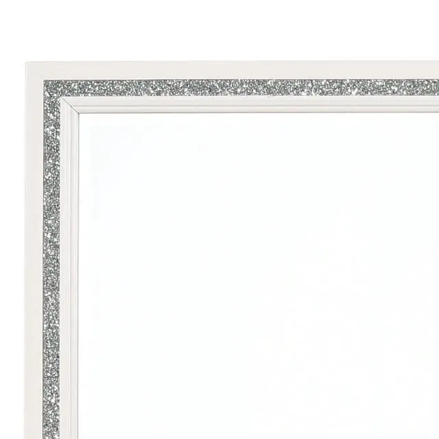 Alt view image 3 of 5 - Haiden White Finish Mirror
